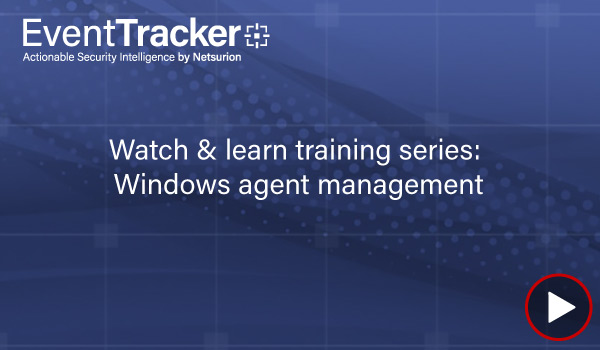 Windows Agent Management (Version 8)