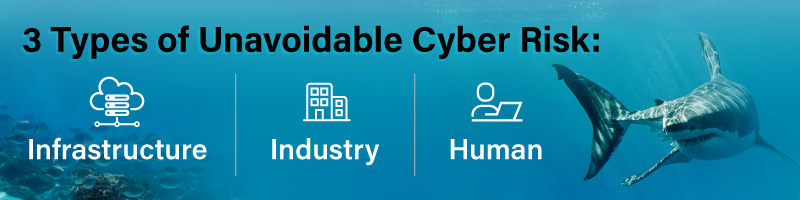 3 types of unavoidable cyber risk