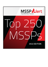 Award - MSSP Alert Top 250 MSSPs 2022